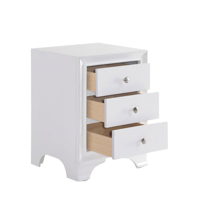 Urban Designs Brandon Collection 3-Drawer Nightstand - Espresso