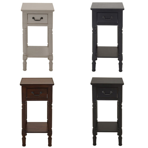 Urban Designs Lena Square 30-Inch Wood Accent Table
