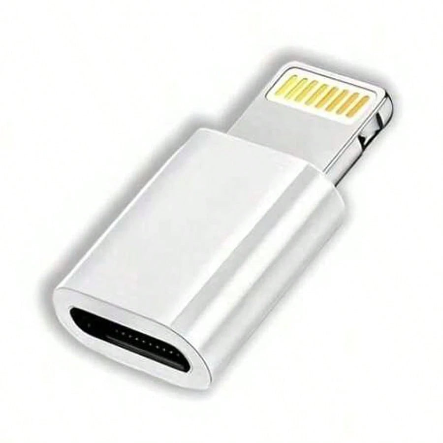 USB-C Female To Lightning Male Adapter, Lightning To USB-C Adapter, Compatible With IPhone 14/14 Pro/14 Pro Max/13/13 Pro/12/12 Pro/11/11 Pro/XR/XS/X/8/8 Plus, USB-C Charging Converter