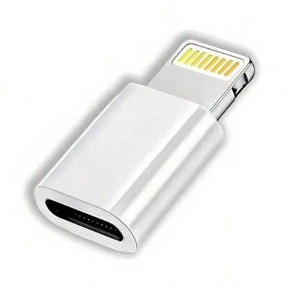 USB-C Female To Lightning Male Adapter, Lightning To USB-C Adapter, Compatible With IPhone 14/14 Pro/14 Pro Max/13/13 Pro/12/12 Pro/11/11 Pro/XR/XS/X/8/8 Plus, USB-C Charging Converter