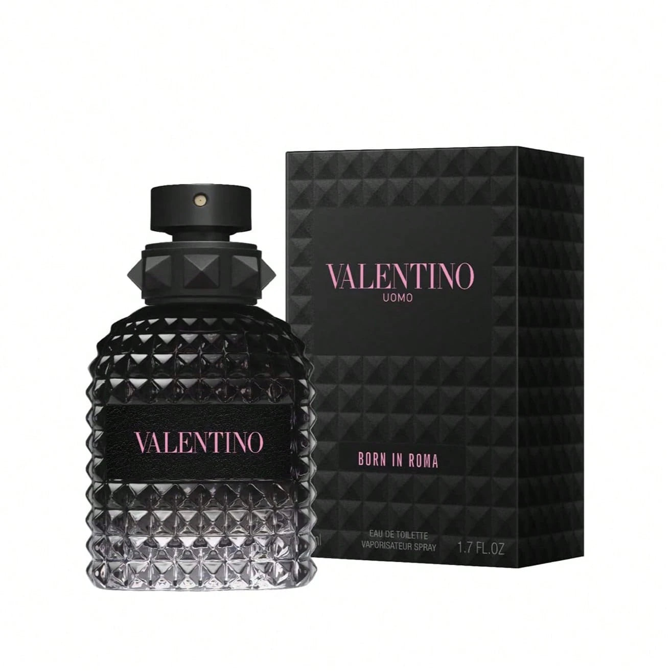 VALENTINO Born In Roma Uomo Eau De Toilette Spray, 50ml/ 1.7 Fl Oz, Woody & Earthy Scent