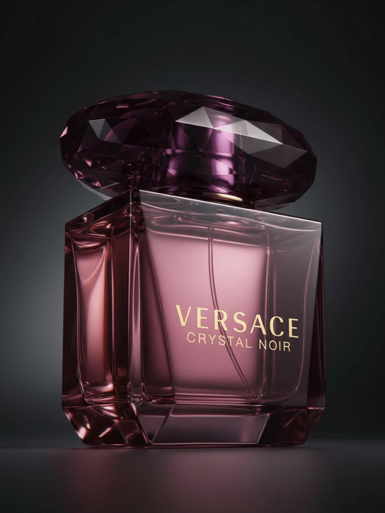 Versace Crystal Noir Eau De Toilette Spray For Women EDT Mini 0.17oz/5ml,0.03oz/1ml,1.7oz/50ml,1oz/30ml,3oz/90ml- Perfume For Long Lasting Suitable For Birthday, Office, Gift, Daily Use