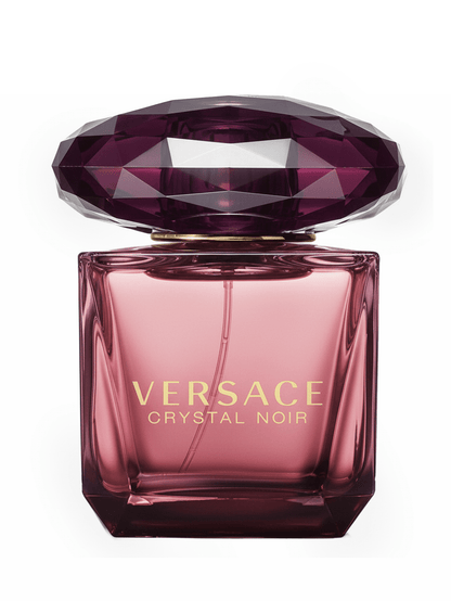Versace Crystal Noir Eau De Toilette Spray For Women EDT Mini 0.17oz/5ml,0.03oz/1ml,1.7oz/50ml,1oz/30ml,3oz/90ml- Perfume For Long Lasting Suitable For Birthday, Office, Gift, Daily Use