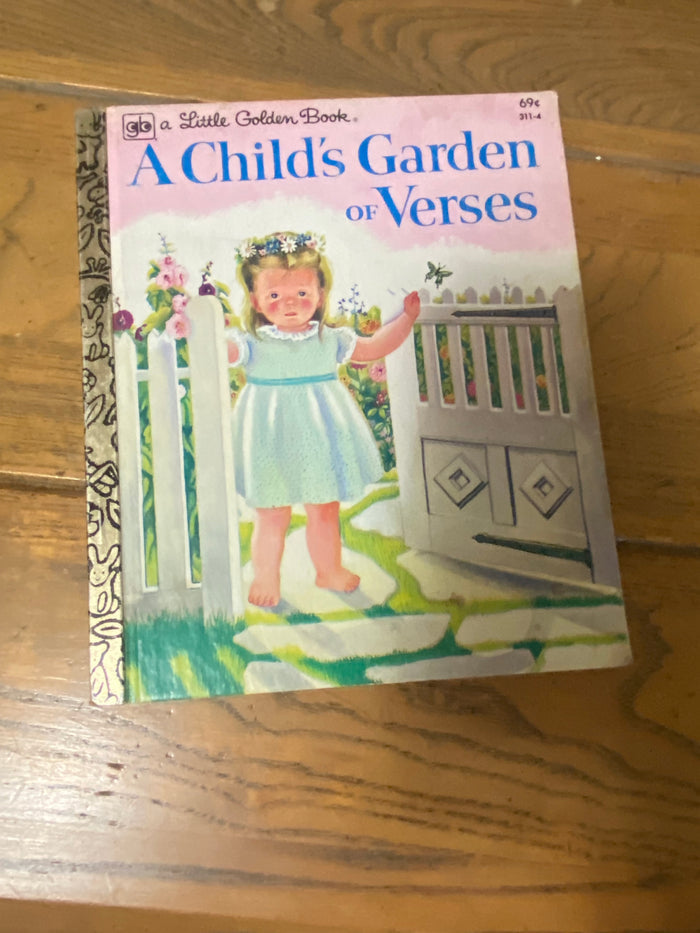 Vintage Little Golden Book A Child's Garden Of Verses, 1979 - Deer Creek Mercantile