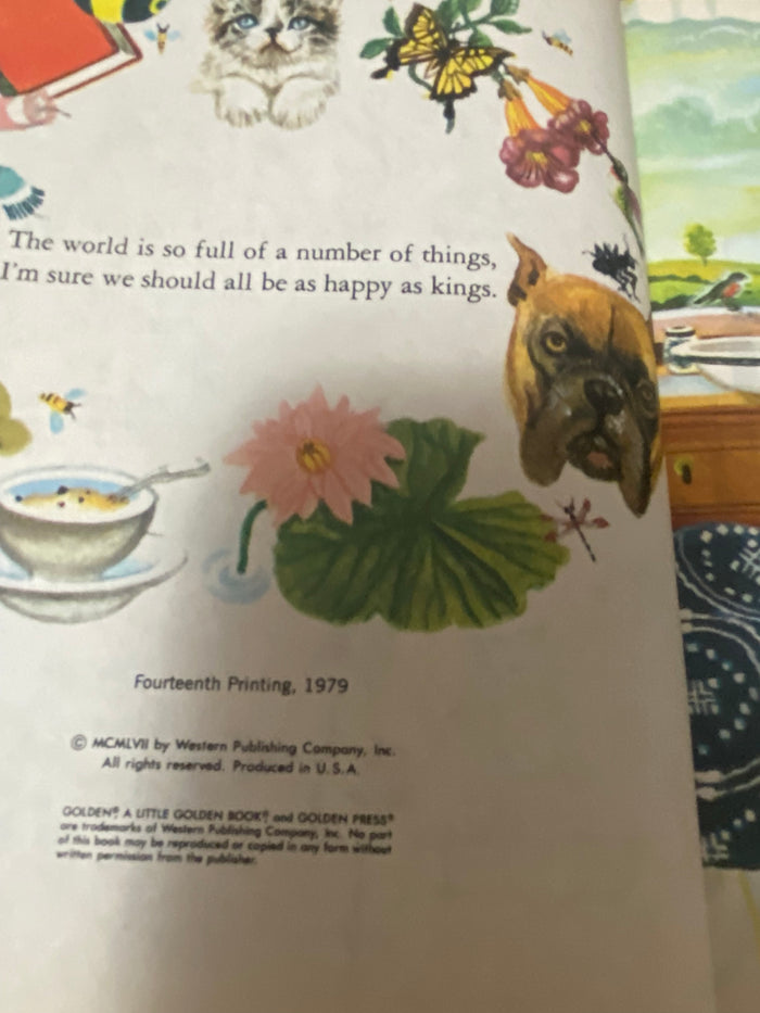 Vintage Little Golden Book A Child's Garden Of Verses, 1979 - Deer Creek Mercantile