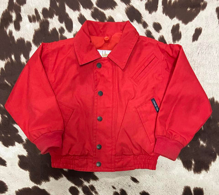 Vintage London Fog Red Jacket *24 Months - Deer Creek Mercantile