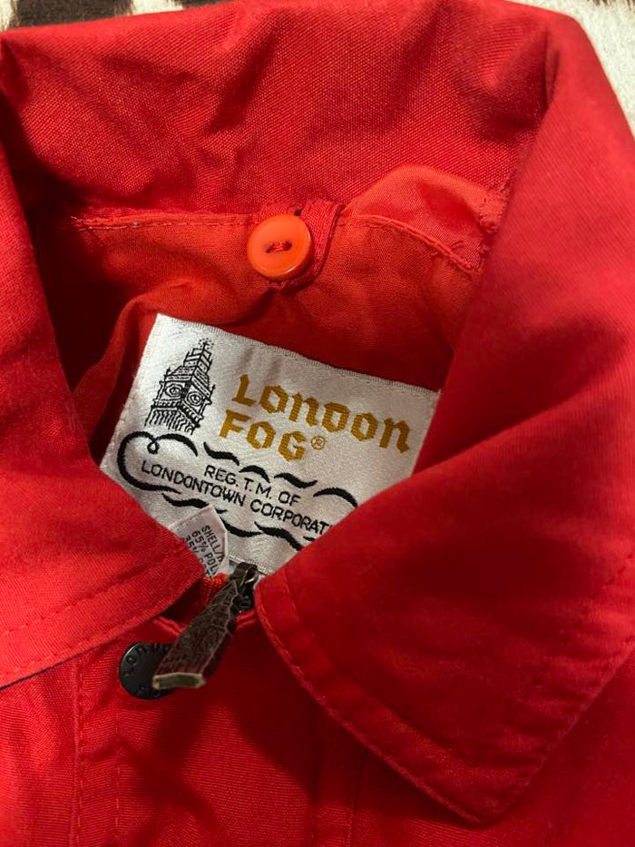 Vintage London Fog Red Jacket *24 Months - Deer Creek Mercantile