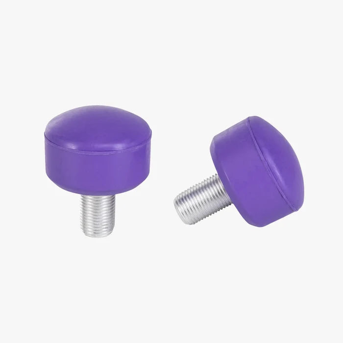 Violet Adjustable Roller Skate Stoppers