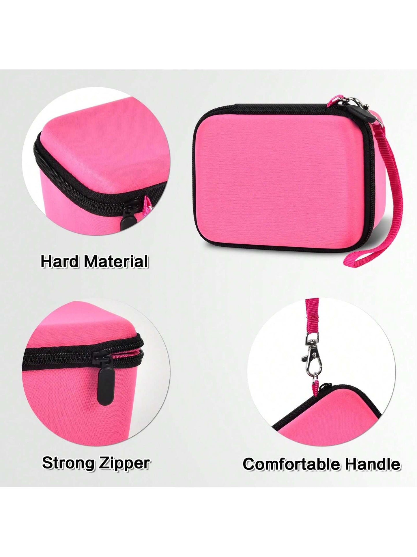 Vlogging Camera Case Compatible With Duluvulu/For TEBNGIHNM/For Zheozeig/For Oiadek 4K Digital Cameras. Vlog Camera Carrying Storage For Lens, Cable And Other Accessories (Box Only)