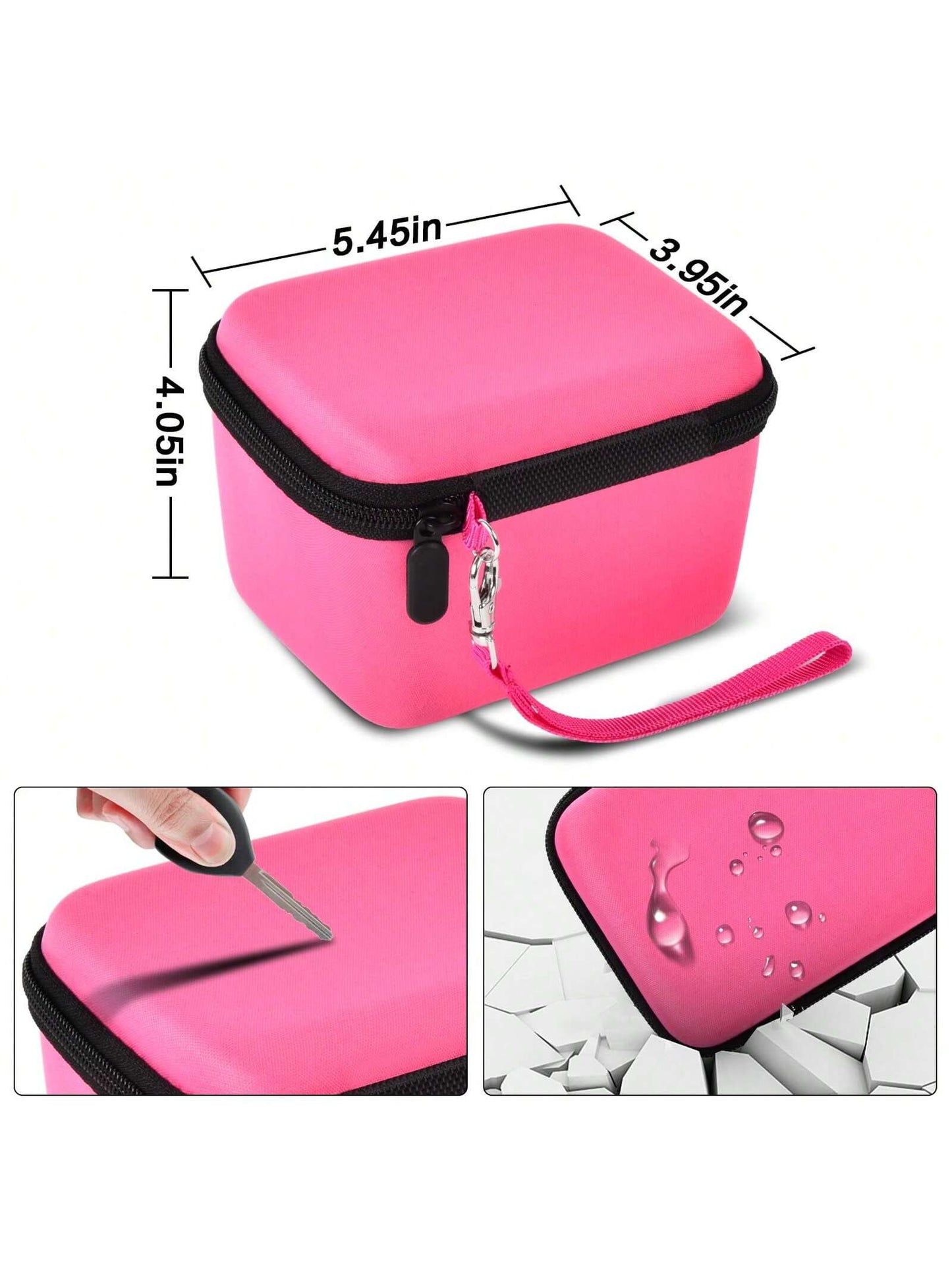 Vlogging Camera Case Compatible With Duluvulu/For TEBNGIHNM/For Zheozeig/For Oiadek 4K Digital Cameras. Vlog Camera Carrying Storage For Lens, Cable And Other Accessories (Box Only)