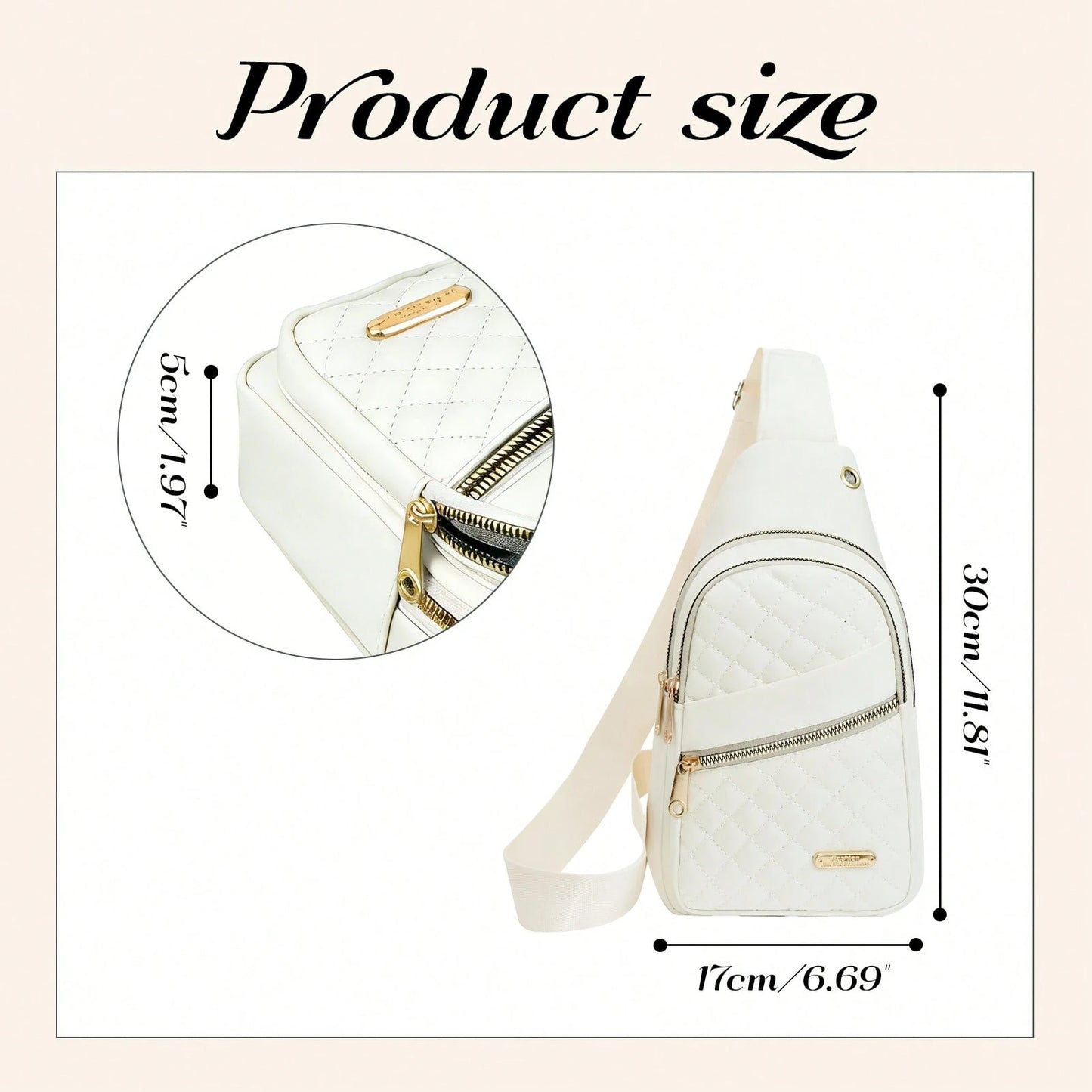 Water Resistant Sling Bag For Men Women, Lightweight Crossbody Chest Backpack, Adjustable Strap Shoulder Fanny Pack For Travel Hiking Cycling Daily Us