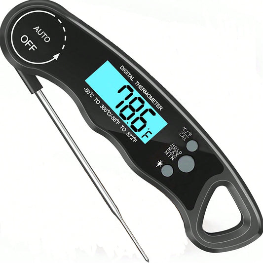 Waterproof Kitchen Thermometer Outdoor Barbecue Roasting Cooking Tool