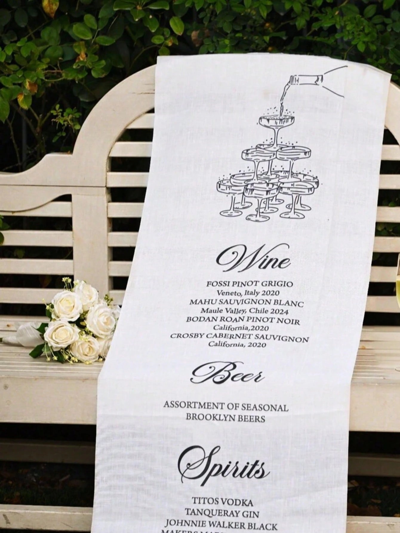 Wedding Season Personalized Name Signs- Wedding Welcome Signs- Linen Material Party Backdrop And Supplies- Photo Anniversary Welcome Signs