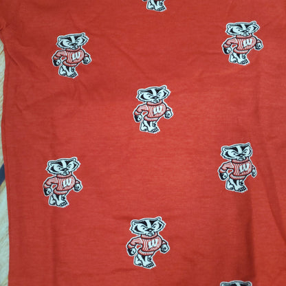 WES AND WILLY BUCKY PRINT 2PC PJ SET