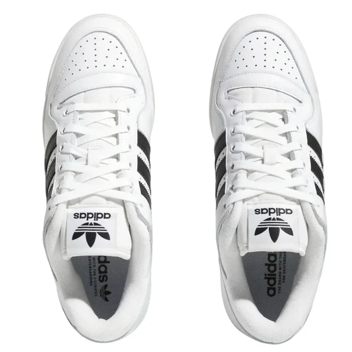 Adidas White Forum 84 Low ADV Scarpa