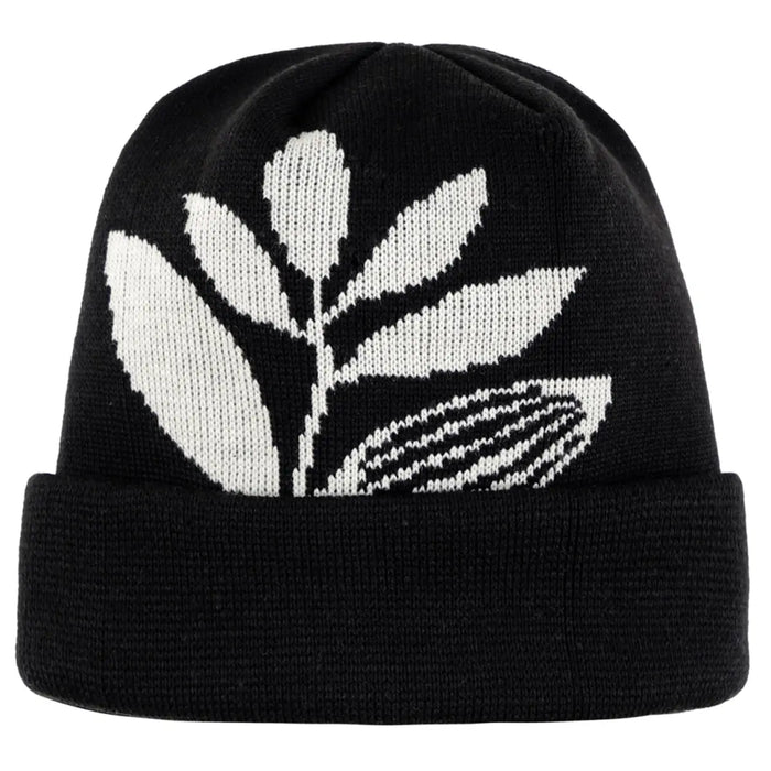 plantasia knit beanie black