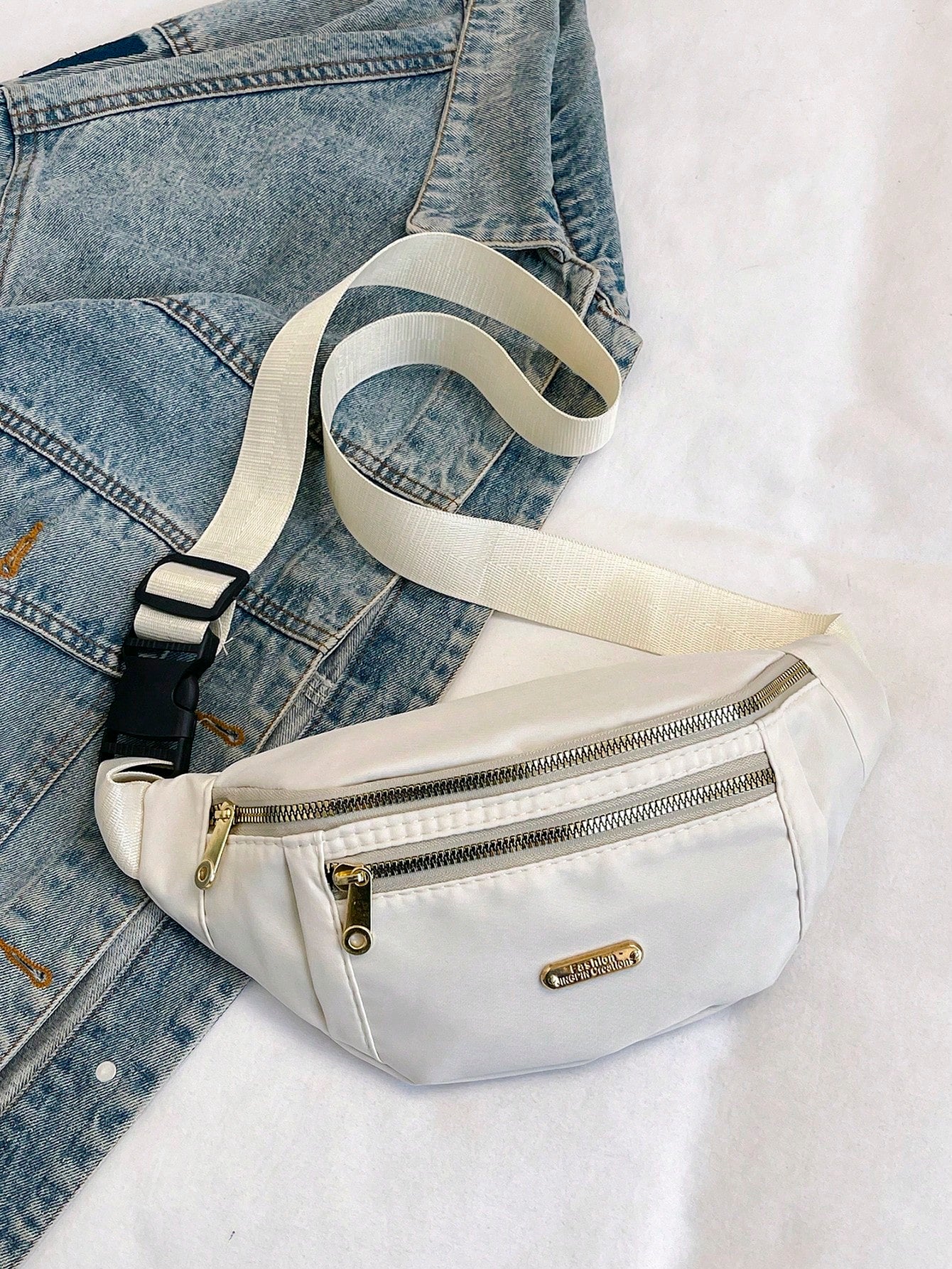 Women Fashion Waist Bag Casual Commute Sport Portable Shoulder Crossbody Bag With Multiple Pockets, Phone Pouch