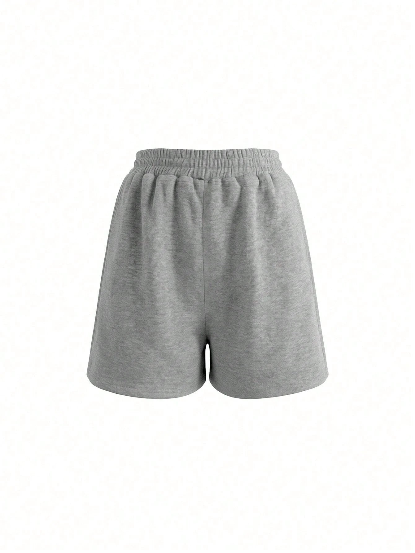 Women's Loose Casual Shorts, Elastic Waist, Versatile Style, Suitable For Beach, Brunch, Wedding, Back To School And Teacher Occasions