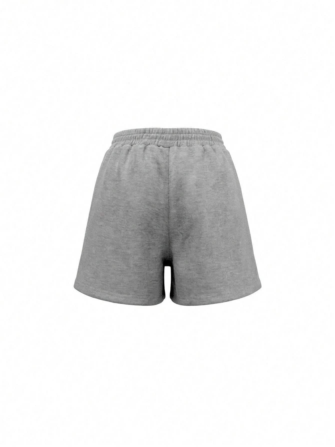 Women's Loose Casual Shorts, Elastic Waist, Versatile Style, Suitable For Beach, Brunch, Wedding, Back To School And Teacher Occasions