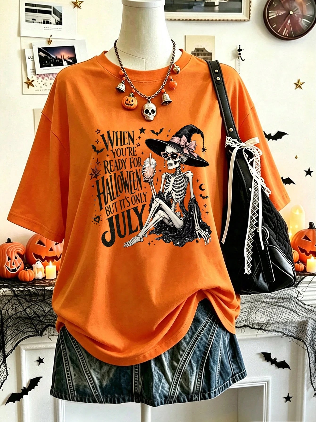 Women's Plus Size T-Shirt/Lauren Hill/Letter Print/Vintage T-Shirt/Women's Casual Ultra Loose Round Neck Top/Spring And Summer