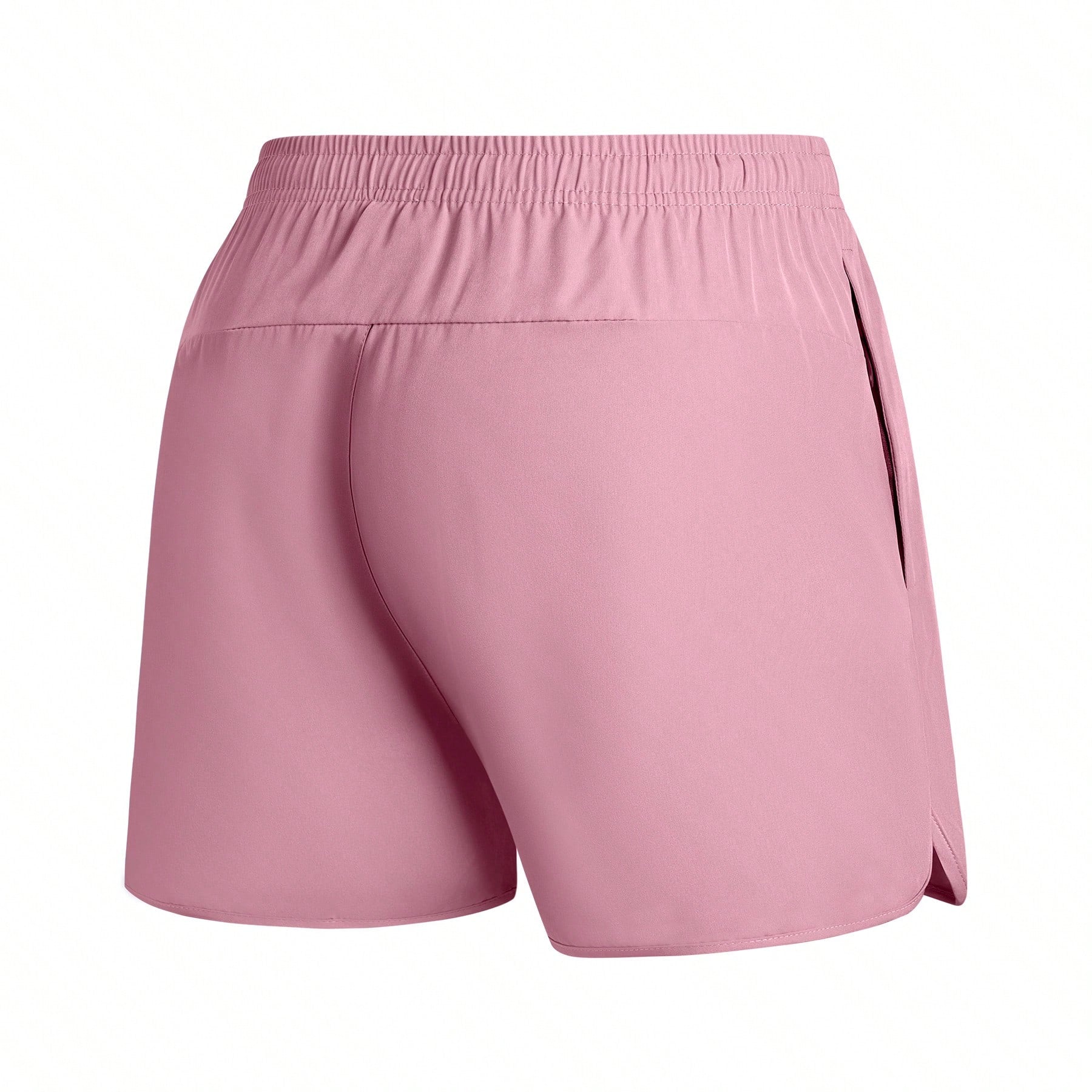 Women's Summer Drawstring Waist Solid Color Pocket Casual Versatile Daily Wear Outdoor Yoga Shorts Sports