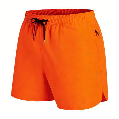 Women's Summer Drawstring Waist Solid Color Pocket Casual Versatile Daily Wear Outdoor Yoga Shorts Sports