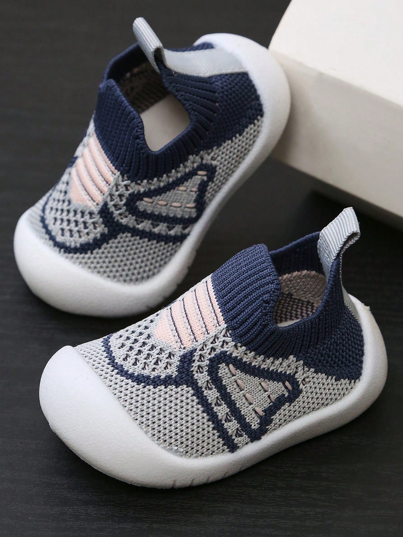 Yibubu Blue Baby Shoes Mesh Breathable Children Boys Shoes, Soft Sole Anti-Slip Newborn Walking Shoes Girls Shoes, Baby Outdoor Sports Shoes Toddler Shoes