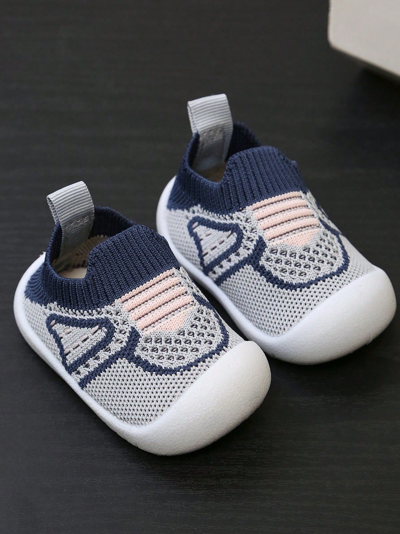Yibubu Blue Baby Shoes Mesh Breathable Children Boys Shoes, Soft Sole Anti-Slip Newborn Walking Shoes Girls Shoes, Baby Outdoor Sports Shoes Toddler Shoes