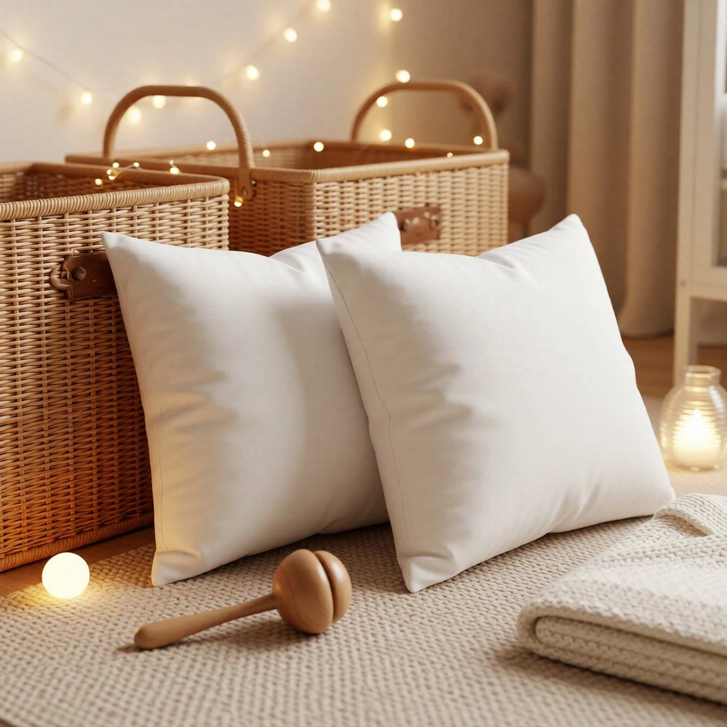 YUNDO Pillow, 18x18 Inches, High-Density Filling, Machine Washable, Made Of Ultra-Fine Fabric, Can Effectively Protect The Lumbar Vertebrae And Relieve Fatigue In The Waist And Cervical Spine. Suitabl