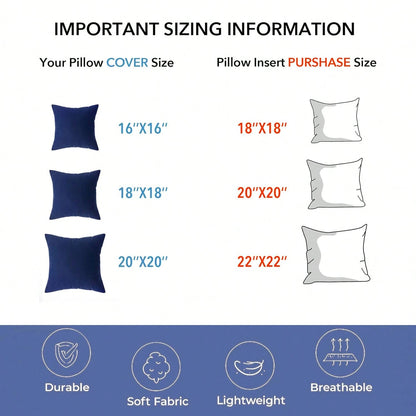 YUNDO Pillow, 18x18 Inches, High-Density Filling, Machine Washable, Made Of Ultra-Fine Fabric, Can Effectively Protect The Lumbar Vertebrae And Relieve Fatigue In The Waist And Cervical Spine. Suitabl